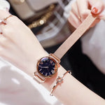 Luxury Rose Gold Women Watches Fashion