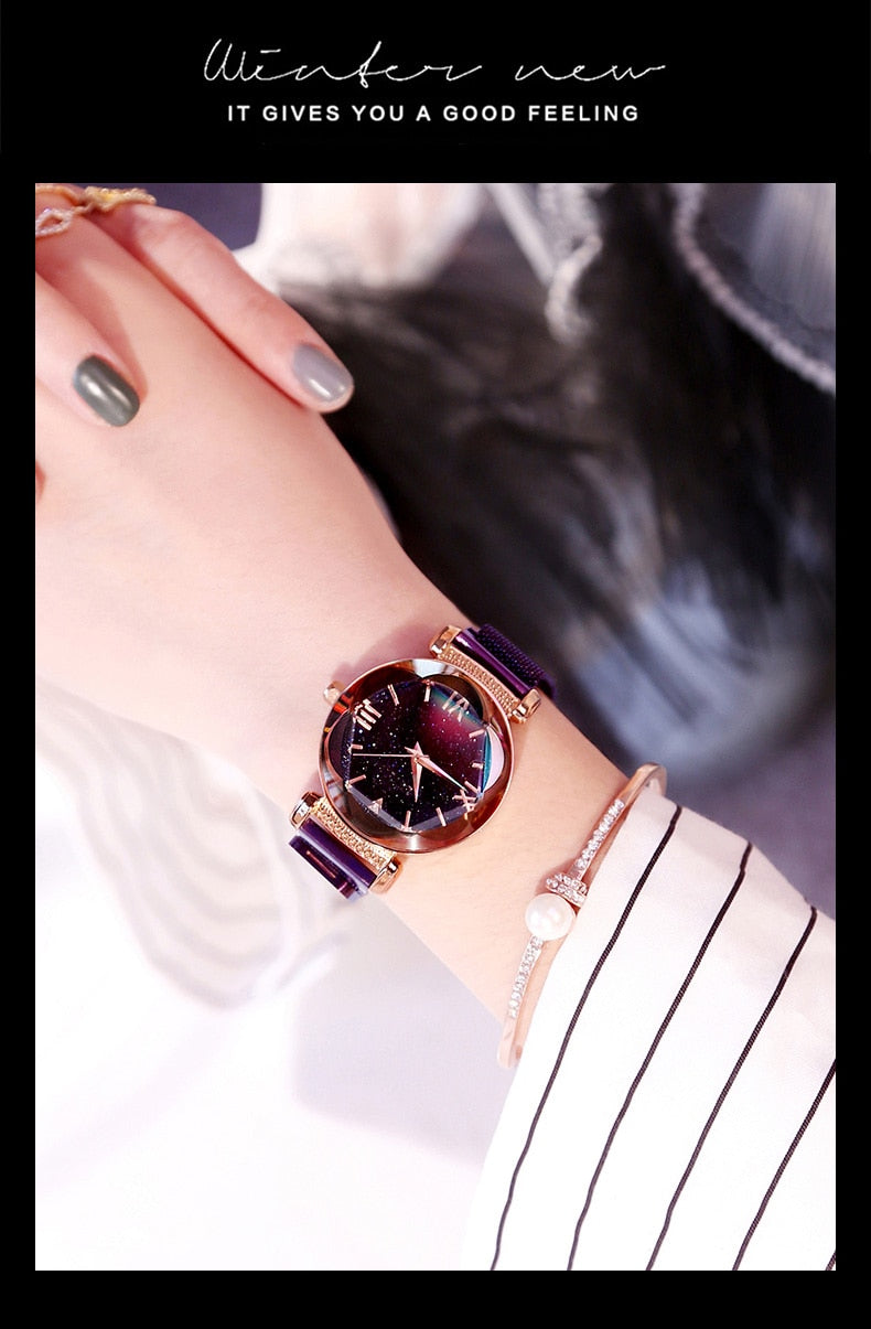 Luxury Rose Gold Women Watches Fashion