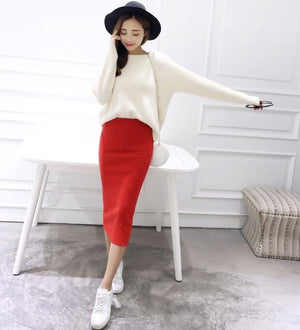 Summer Sexy Chic Pencil Women Skirt