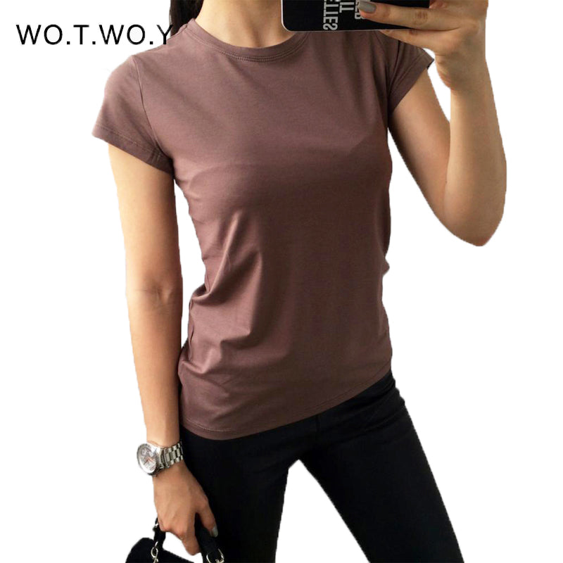 T Shirt Women  Elastic