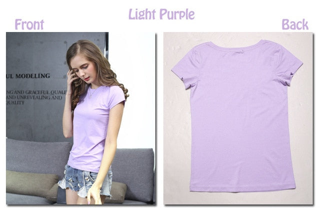 T Shirt Women  Elastic