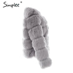 coat women Short furry