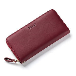 Women Long Clutch Wallet   Female Purse Lady Purses