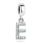 Alphabet Letter Charms Pendent Fit