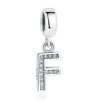 Alphabet Letter Charms Pendent Fit