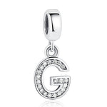 Alphabet Letter Charms Pendent Fit