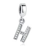 Alphabet Letter Charms Pendent Fit