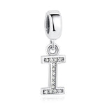 Alphabet Letter Charms Pendent Fit