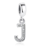 Alphabet Letter Charms Pendent Fit