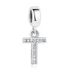 Alphabet Letter Charms Pendent Fit