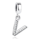 Alphabet Letter Charms Pendent Fit