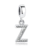 Alphabet Letter Charms Pendent Fit