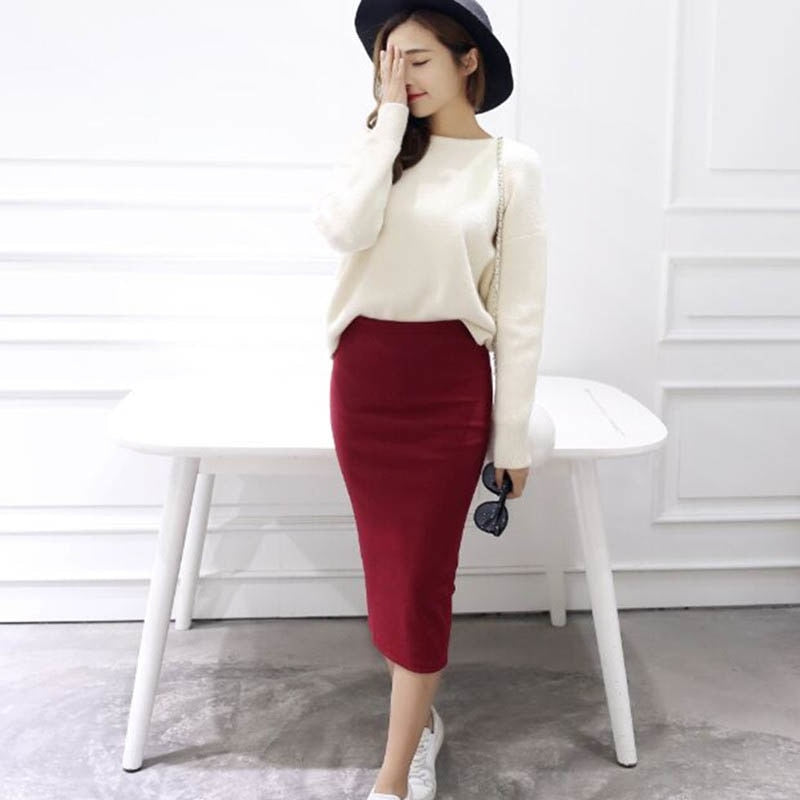 Summer Sexy Chic Pencil Women Skirt