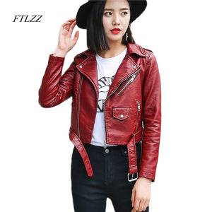 Jacket Women Black Motorcycle