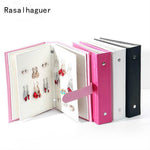 Women Collection Book  Earring Storage Box Creative Jewelry