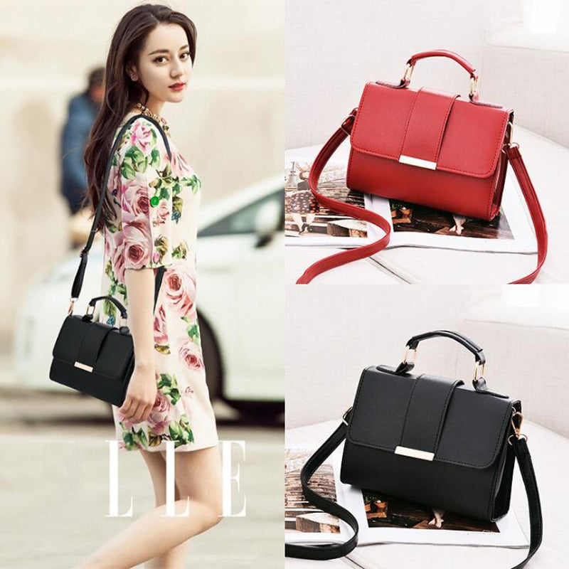 Summer Fashion Women Bag Leather Handbags Small Flap Crossbody