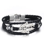 Bracelet Playing Cards Raja Vegas Charm Multilayer