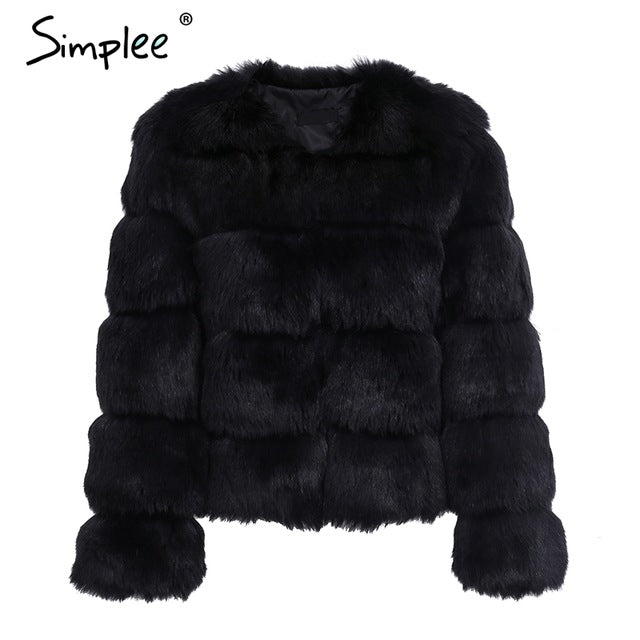 coat women Short furry