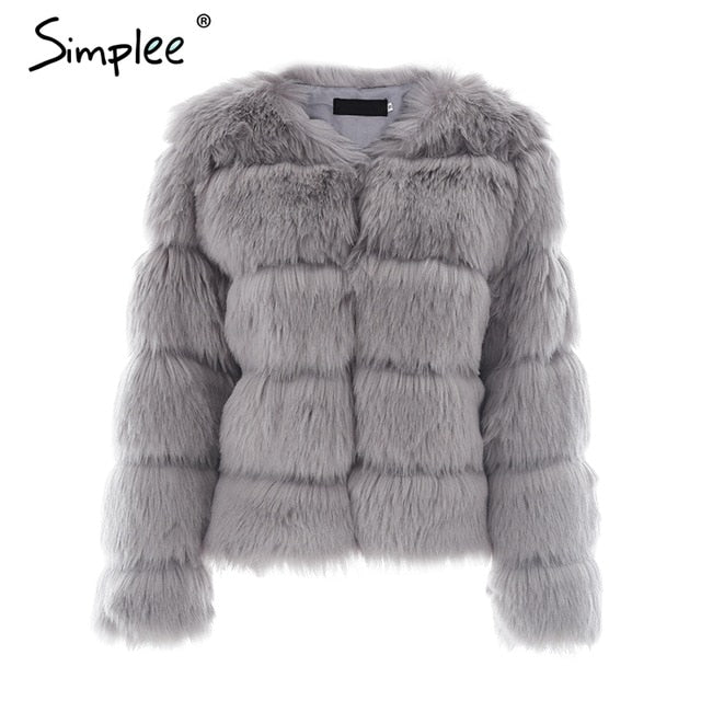 coat women Short furry