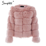 coat women Short furry