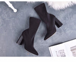 Elastic High Heels Shoes