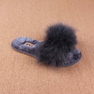 Home Cotton Plush Slippers Women