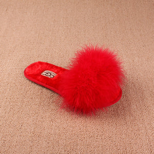 Home Cotton Plush Slippers Women