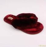 Home Cotton Plush Slippers Women