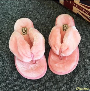 Home Cotton Plush Slippers Women