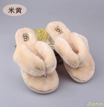 Home Cotton Plush Slippers Women