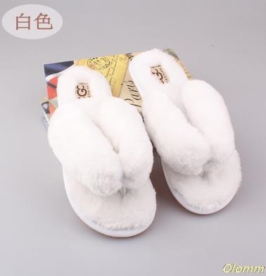 Home Cotton Plush Slippers Women