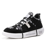 Flat Sneakers Leather Chunky