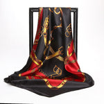 Summer Women Scarf Silk Print Foulard