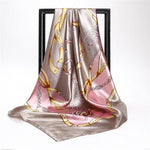 Summer Women Scarf Silk Print Foulard