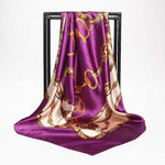 Summer Women Scarf Silk Print Foulard