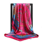 Summer Women Scarf Silk Print Foulard