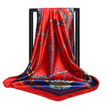 Summer Women Scarf Silk Print Foulard