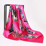 Summer Women Scarf Silk Print Foulard