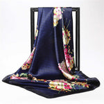 Summer Women Scarf Silk Print Foulard