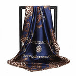 Summer Women Scarf Silk Print Foulard