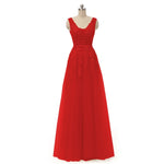 Sexy V-neck Evening Dress  Soiree  Grey Tulle